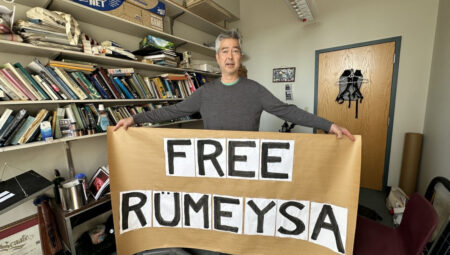 ABD’li Profesörden tutuklu Türk öğrenci Rümeysa Öztürk için açlık grevi