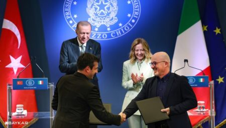 Baykar-Leonardo’nun SİHA iş birliği, Erdoğan ve Meloni huzurunda resmileşti