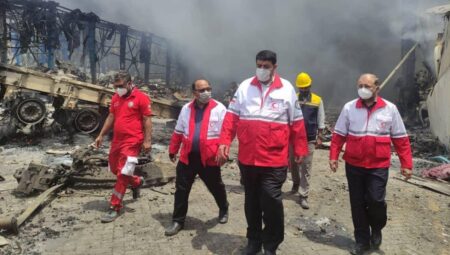 Bender Abbas Limanı’nda yangın! Can kaybı 28: Rusya’dan takviye geldi