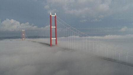 Çanakkale Boğazı sis nedeniyle transit gemi geçişlerine kapatıldı