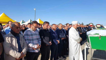 EPDK Başkanı Mustafa Yılmaz’ın annesi, son seyahatine uğurlandı