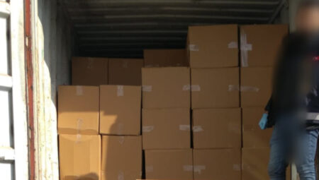 Isparta’da 1 milyon kaçak makaron ele geçirildi