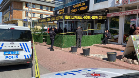 Kiracı ile iş yeri sahibinin hengamesi kanlı bitti