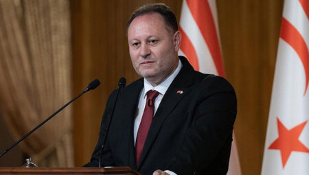 KKTC Cumhuriyet Meclisi Başkanı Öztürkler’den Önder’e ziyaret