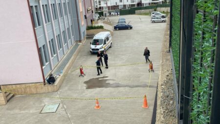 Kocaeli’de lisede korkutan olay! 12. sınıf öğrencisi 4. kattan düştü