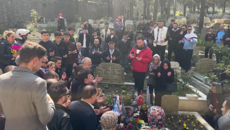 Mattia Ahmet Minguzzi mezarı başında anıldı