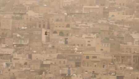 Meteoroloji uyarmıştı: Ve başladı… Şanlıurfa ve Mardin’de göz gözü görmüyor!