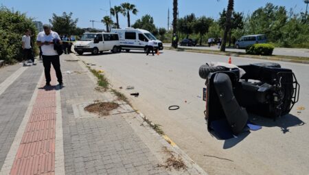 Antalya’da ATV kazası: 2 kişi hayatını kaybetti