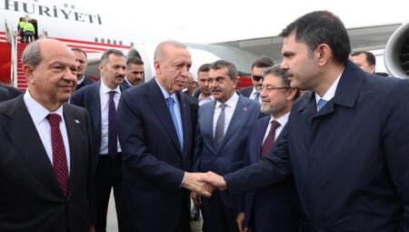 Cumhurbaşkanı Erdoğan’dan KKTC Cumhurbaşkanlığı Külliyesi’nin açılışında kıymetli bildiriler
