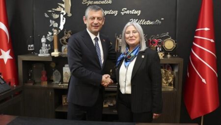 Eski Cumhurbaşkanı Yardımcısı Fuat Oktay’ın eski eşi Bedriye Şahinbaş CHP’ye katıldı