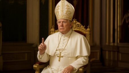 ‘Papa olmak isterdim’ diyen Trump’ın vefat eden Katolik Lideri Francis’i taklit eden paylaşımı gündem oldu