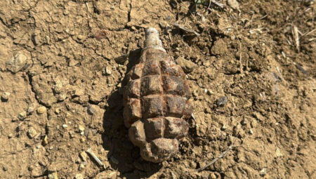 Ankara’da soğan tarlasından 104 yıllık el bombası çıktı!