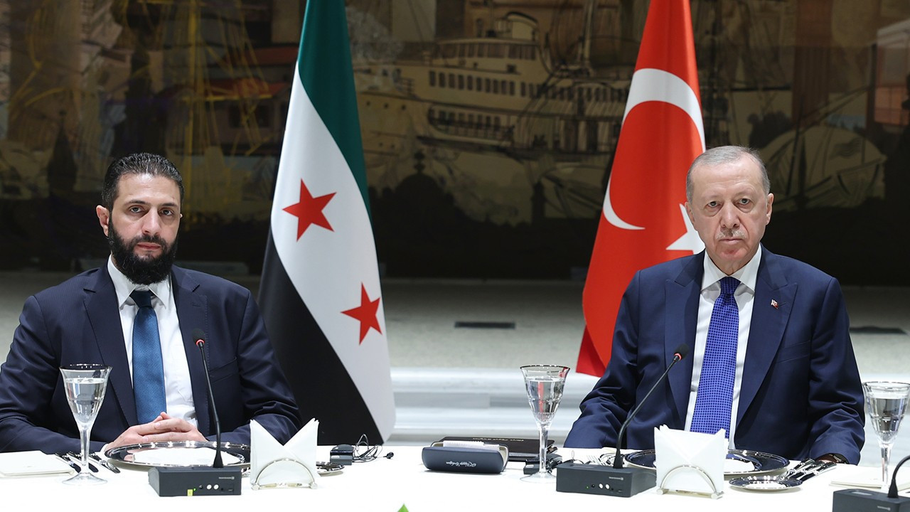 Cumhurbaşkanı Erdoğan ile Suriye Lideri Şara görüşmesi sona erdi