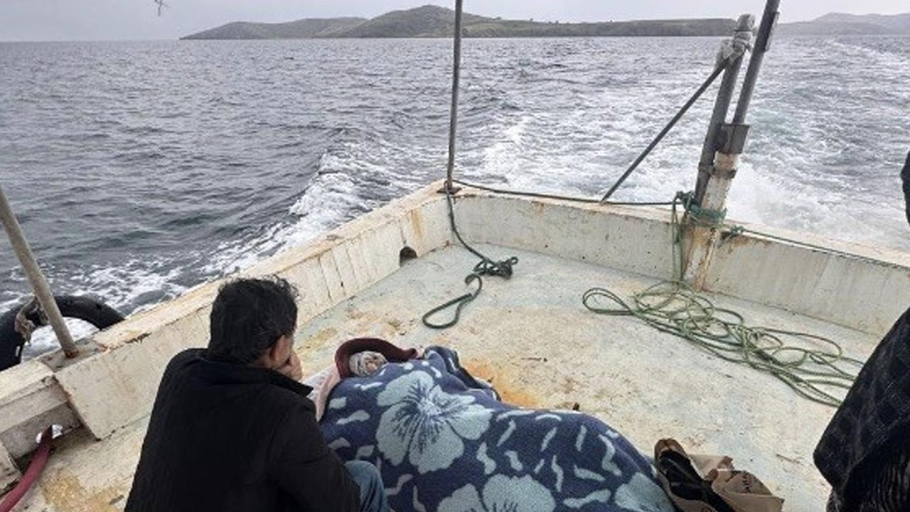 Erdek’te yaralanan bayanın imdadına balıkçı tekneleri yetişti