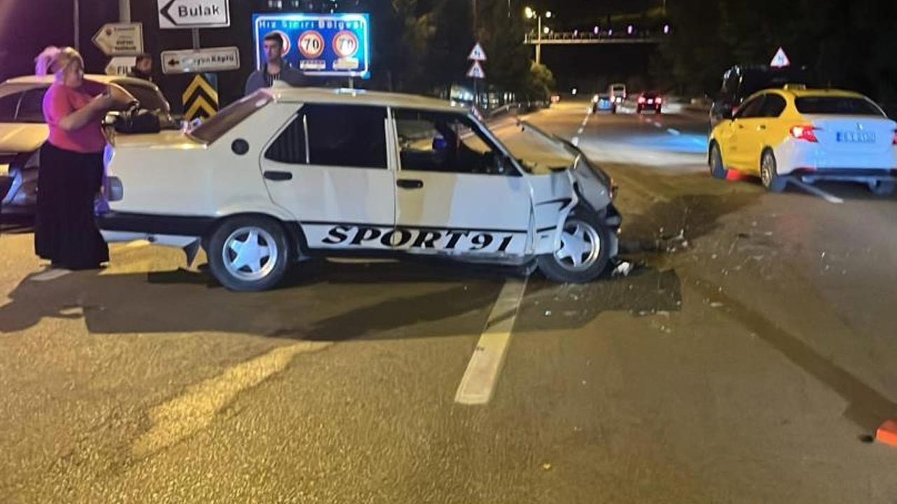 Karabük’te iki araba çarpıştı: 4 yaralı