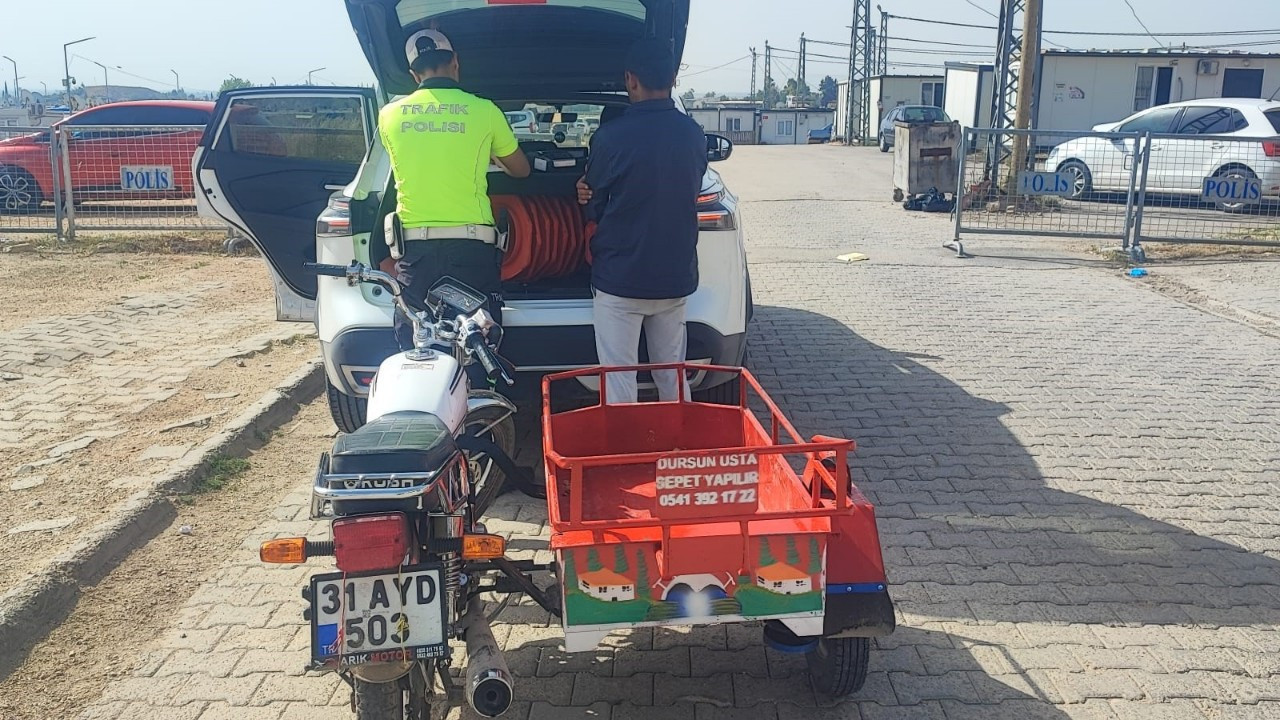 Ne kask var ne ehliyet! Yediği ceza motosikletin parasını geçti