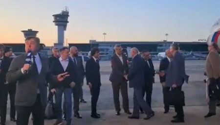 Rusya heyeti görüşmeler için İstanbul’a geldi