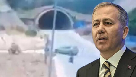 Antalya’daki müthiş kaza kamerada: Yerlikaya o anları paylaştı