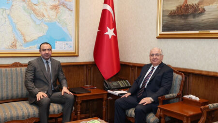 Bakan Güler, Azerbaycan İstihbarat Lideri Sultanov’u kabul etti