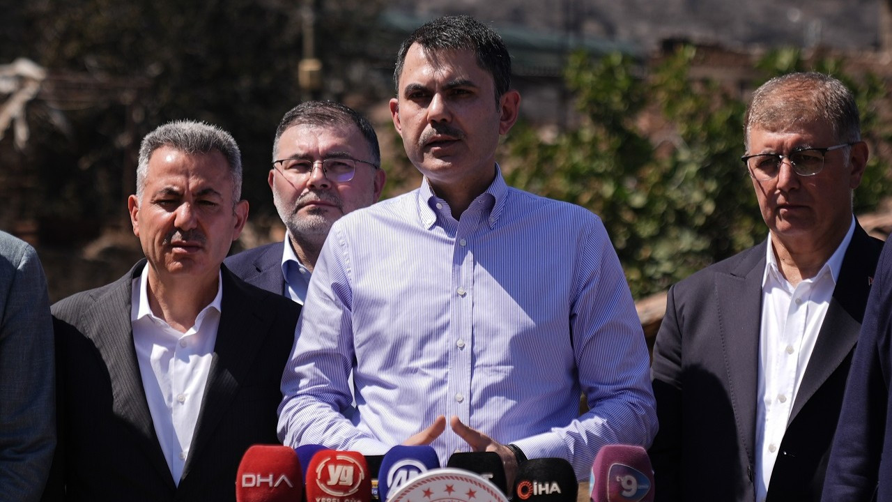 Bakan Kurum açıkladı: Yangınlardan etkilenen bina sayısı 1168’e ullaştı