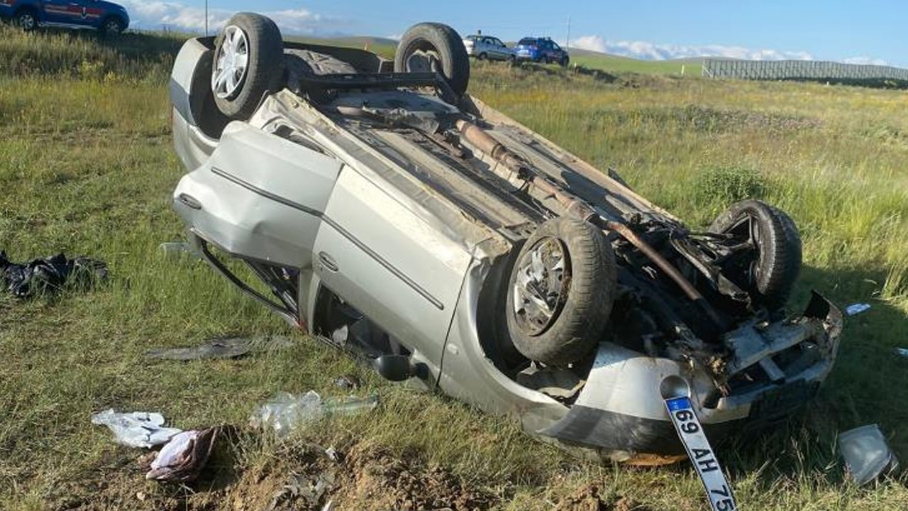 Bayburt’ta trafik kazası: 4 yaralı
