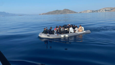 Bodrum’da 25 sistemsiz göçmen yakalandı