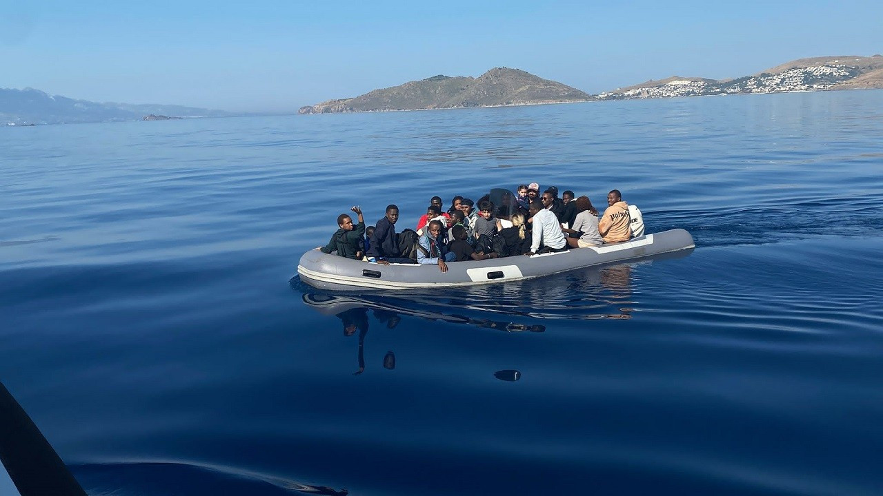 Bodrum’da 25 sistemsiz göçmen yakalandı