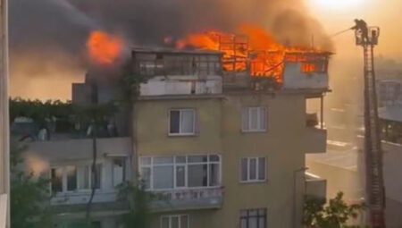 Bursa’da korkutan yangın: 1 kişi hayatını kaybetti