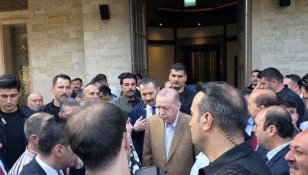 Cumhurbaşkanı Erdoğan Bayram namazını Marmaris’te kıldı