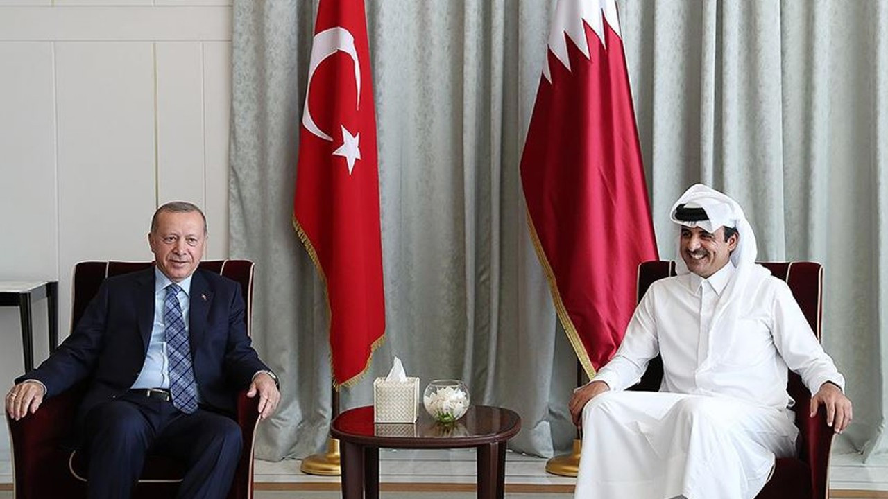 Cumhurbaşkanı Erdoğan, Katar Buyruğu Al Sani ile görüştü