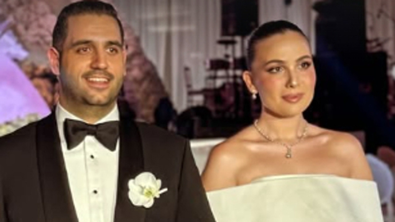 Elif Engin ile Ahmet Ahlatcı dünyaevine girdi