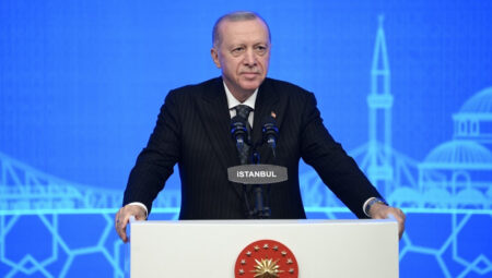 Erdoğan: ‘Siyonist lobinin yıldırma siyasetlerine karşı duruşumuzu bozmadık’