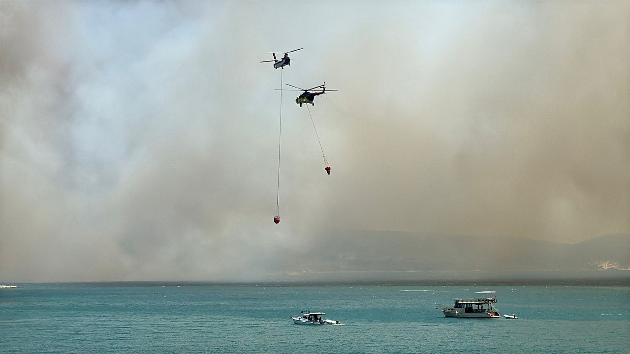 İzmir’de orman yangını! Müdahale sürüyor