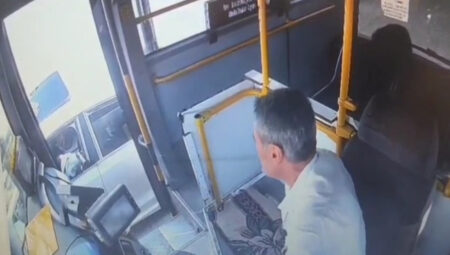 Otobüs sürücüsüne silahla saldıran saldırgan, hür bırakıldı