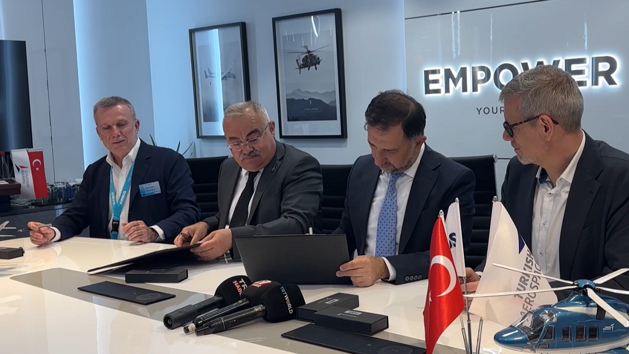 Paris’te TUSAŞ-Airbus iş birliği: İki yeni muahedeye imza atıldı