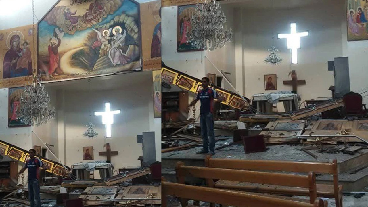 Şam’da kilisede patlama: Meyyit ve yaralılar var