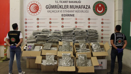 Temmuz’un birinci 9 gününde 1 milyar TL’yi aşan uyuşturucu ele geçirildi