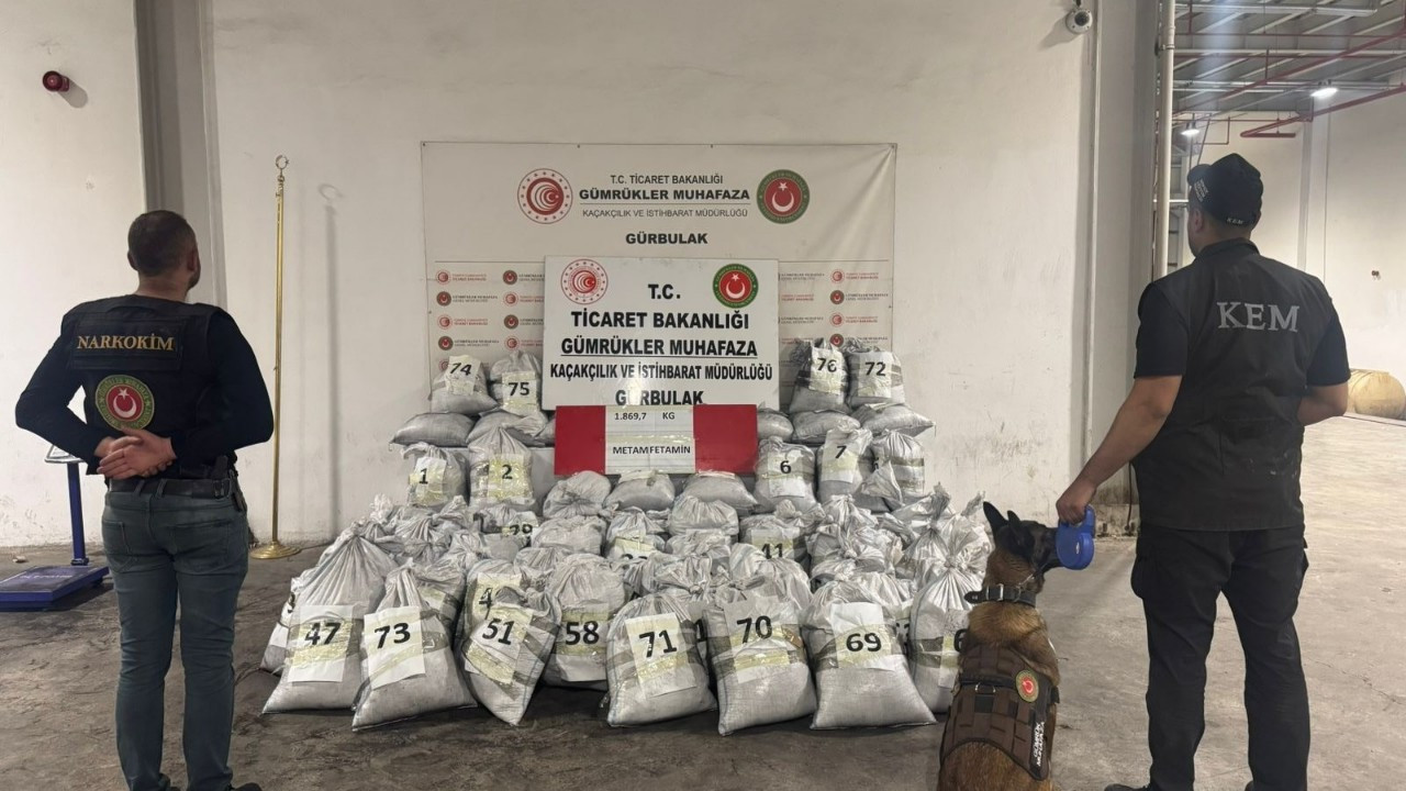 Ticaret Bakanlığı’ndan tarihi uyuşturucu operasyonu! 5.6 milyar TL’lik uyuşturucu yakalandı